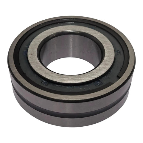 Heavy Duty Spherical Roller Bearing With Straight Bore And Double Seals Compatible With SB22207W33SS showing 35mm bore and rubber seals.