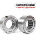 Top Tier One Way Cam Clutch Needle Roller Bearing With Precision Keyway Fits B206 Machinery, 62mm sealed design.