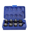 CNC Tapping Machine Automatic Horizontal Threading For M3 To M20 set with overload-protected chuck in blue case