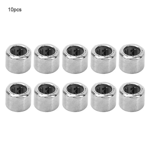 Compact One Way Needle Roller Bearing Also Known As Clutch Bearing HF0608 Size 6Mm By 10Mm By 8Mm pack of 10 heavy duty steel.