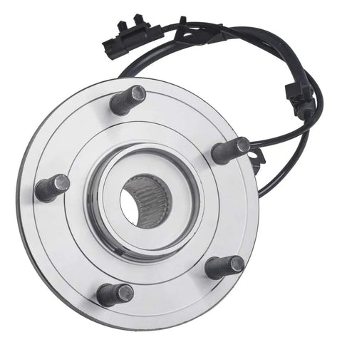 Rear Right Wheel Hub And Bearing Assembly Fits Dodge Journey 2009 To 2019, 5 lug design with integrated ABS connector.
