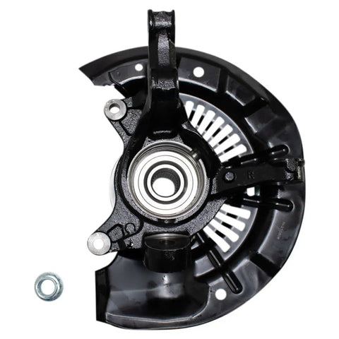 Heavy Duty Factory Grade Top Shelf Front Wheel Bearing And Hub Assembly with steering knuckle, designed for Toyota Sienna AWD 2011-2017.