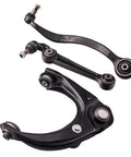 Hella Durable Front Suspension Control Arm Kit For Ford Fusion Lincoln Mkz Mercury Milan complete set of control arms in black.