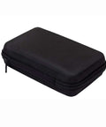 Solid Eva Cable Keeper Case For Your Ride Along Tech Stack Including Wireless Earbuds Fast Chargers Power Banks And Daily Tech Clutter Neat Travel Kit, black zipper pouch.