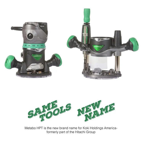 Router Kit With Fixed And Plunge Bases Variable Speed 11 Amp Motor Two And A Quarter Peak HP Precise Depth Control Quick Base Changes