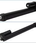 Straight Shooting 12v Dc Electric Linear Actuator Boasting A Smooth As Silk Two Inch Stroke And Eight Hundred Newtons Of Knuckle Busting Push Power crafted in black metal with compact design.