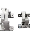 Heavy Duty Invisible Door Hinge With Smooth 180 Degree Swing Made From Badass 304 Stainless Steel Supports Up To 200KG zero visible hardware.