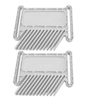 Adjustable Featherboard With Dual Safety Lock For Table Saw Router And Band Saw Plugs Straight Into 3/4 And 3/8 Inch T Tracks, gray ABS material