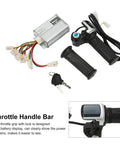 36V 1000W Ebike Controller Kit With Locking Battery Display And Twist Throttle Grip Ready To Roll Brushed Motor Speed Controller Replacement for e-trikes