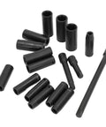 Premium Drive Impact Socket Set Ranging From 10 To 24mm Heavy Duty Cr V Chrome Steel Deep Hex Kit For Serious Automotive Repair And Machine Maintenance Jobs That Need Real Grit And Reliability, black impact sockets and extensions