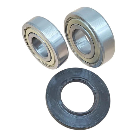Top Tier Washer Washing Seal Bearing Replacement Kit for Smooth As Butter Drum Rotation and Zero Annoying Screeching Sounds While You Tame A Huge Mountain Of Laundry This Weekend - steel bearings and rubber seals.