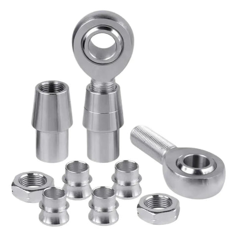 2 Pcs Premium Heim Joint Rod End Kit Precision Threaded Spherical Bearing 3 4 Inch Linkages for custom fabrication and automation.