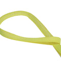 Heavy Duty Lifting Straps 2200 Lb Capacity Eye To Eye Webbing Sling in yellow polyester, looped end, visible texture