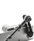 Adjustable Telescopic Linear Actuator Motor With Integrated Speed Controller And 24 Volt Power Supply providing smooth movement with metal components.
