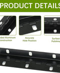 Mailbox Door Hinge Replacement Kit With Screws, 2 Pack, Easy Install Hinge Repair Hardware For Mailbox Doors, Includes 6 Pre Drilled Holes For Quick Alignment, Durable, Smooth Opening, aluminum construction and accurate hole position