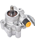 Premium Power Steering Pump Replacement For Toyota Camry And Solara 1995 Through 2006 3.0L V6 Motor, aluminum body, designed for smooth steering.