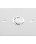 Stainless Steel Emergency Stop Push Button Panel Mount Switch Built Like A Tank For Heavy Duty Industrial Machine Control With Instant Safe Shutdown No Nonsense Workhorse Gear close-up view