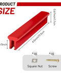 Hella Durable Adjustable Cabinet Handles And Drawer Pulls That Swaps In No Time Rock Solid Zinc Alloy Hardware with size details