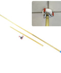 Grab That High Ceiling Smoke Detector In A Jiffy With This Lightweight Aluminum Extension Pole, 3.3m long for tall ceilings.