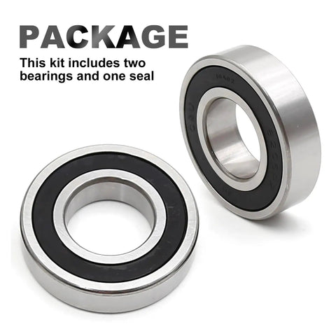 Heavy Duty Washer Seal Bearing And Tub Drum Shaft Assembly Kit For Samsung Models features two metal bearings.