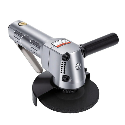 Battle Tested 4 Inch Pneumatic Angle Grinder Spits Out 11000 Rpm Of Blazing Air Power For Quick Cut Work On Any Job Site