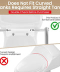 Rock Solid Aluminum Toilet Safety Handle For Seniors Supporting Up To Three Hundred Fifty Pounds With Easy Grip Install and Hella Stabilizing Assist Bar for flat tank toilets.