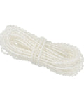 Heavy Duty Pom Beaded Chain Cord For Shade Repairs That Zips Through Totally Stress Free Over 11 Yard Run fits roller blinds, 10m clear cord.
