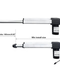 Solid Replacement Power Recliner Actuator Motor Model LMD6208C1 Linear Actuator with 165mm stroke and motor for lift chairs.