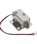 Real Badass 12V DC Electromagnetic Lock Catch Strike Plate For Securing Gates And Doors Heavy Duty Electric Release Assembly with wires.