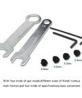 Heavy Duty Pneumatic Hydraulic Rivet Gun With Quick Release Air Valve And Multiple Nose Sizes for tool set and wrenches.