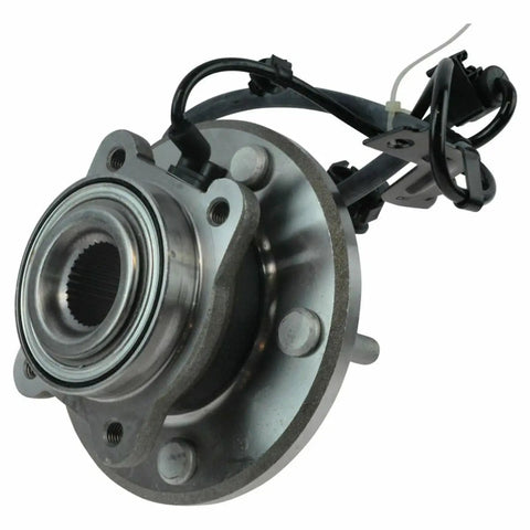Heavy Duty Wheel Hub Bearing Kit Front And Rear Four Piece Setup For Dodge Journey 2009 To 2020 showing a detailed close-up of the hub assembly.