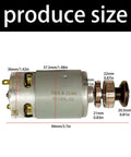Kick Some Dust With This Built Tough Brushless Angle Grinder Motor 16 8 To 21 Volt dimensions showing size specifications.