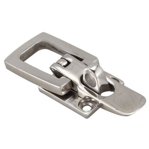 Premium Two Pack 316 Marine Grade Stainless Steel Boat Door Latch Catch And Anti Rattle Fastener Clamp designed for 70mm use.
