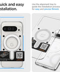 Fits Snug On Any Phone Case, Solid MagSafe Ring Plate Adapter For Wireless Charging installed in a clear phone case for precise fit.