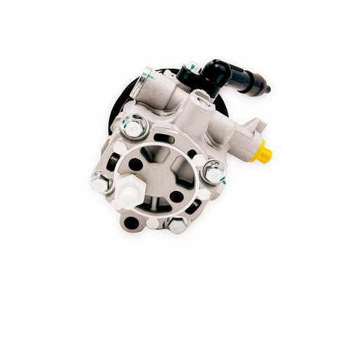 Straight Up Plug And Play Power Steering Pump Dead On Fit For 2005 To 2014 Subaru Impreza Forester Legacy Outback, detailed view.