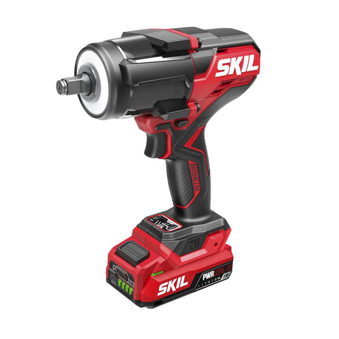 Tough As Nails Brushless Impact Wrench Delivering Eight Hundred Foot Pounds Of Mid Torque With Three Speed Settings, cordless design.