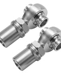 Seven Eighth Inch Fourteen Thread Heim Joint Rod Ends Pair Heavy Duty Steel Ball Bearings, close-up view showing design features.