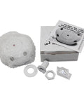 Ultrasonic Ceiling Occupancy Sensor for 1100 Sq Ft Coverage, White Color, packaged with installation kit and instructions