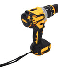 Kickass Performance Cordless Impact Drill With Brushless Motor cranking out 100 Nm of raw torque at 2000 RPM, side view.
