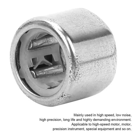10Pcs One Way Needle Roller Bearings For T-Rex 500 Clutch Fit HF0612 6X10X12MM heavy-duty carbon steel needle bearing close-up.