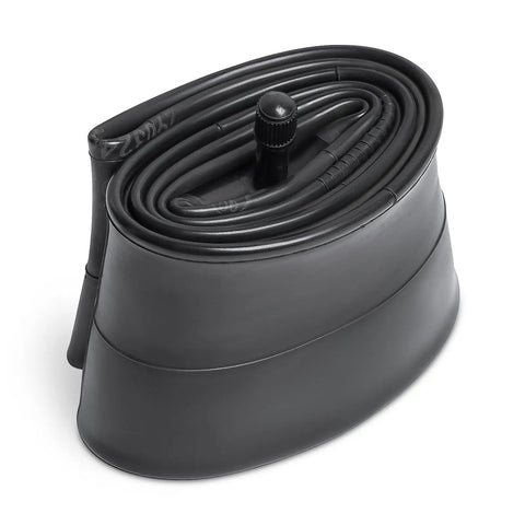 2-Pack 20 Inch Fat Bike Inner Tubes For 20x4.5 Or 20x5.0 Tires, 32mm Schrader Valve, Premium Butyl Rubber displaying folded tube