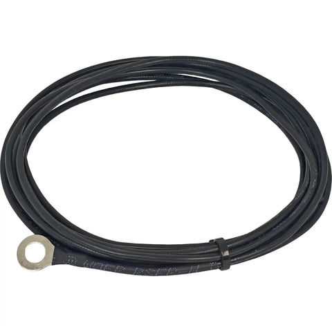 Knockout Rig Upgrade Using This Heavy Duty Alternator Wiring Conversion Harness Kit For Ford Trucks quick 1G to 3G wiring swap, black wire with terminal.