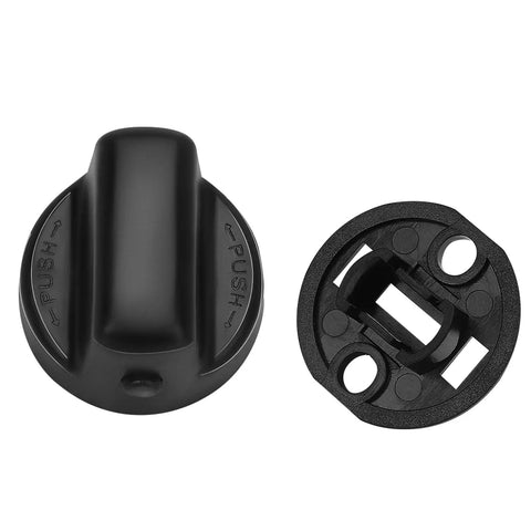 Mazda Keyless Ignition Knob And Push Start Button Replacement Kit for CX9 Mazda6 CX7 with two knobs shown on white background