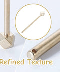 Premium Solid Brass Bolt Locking Pin Vintage Cabinet Door Latch showcasing refined texture and hexagonal end for secure fit.