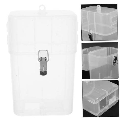Tough As Nails Weatherproof Socket Box For E Bike Charger Shield Durable Rain Resistant Cover For Outdoor Electric Vehicle Plugs White Plastic Housing with latch