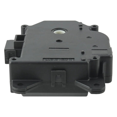 Heavy Duty Hvac Blend Air Door Actuator Plug And Play Replacement For Toyota 4Runner And FJ Cruiser Plus Lexus GX470 Climate Control Servo Motor 8710635120, black motor viewed from above.