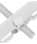 Close-up of metal toggle bolt from 12 Pack Heavy Duty Toggle Bolts And Wedge Anchors For Hollow Walls Drywall Fasteners Kit M8x72mm