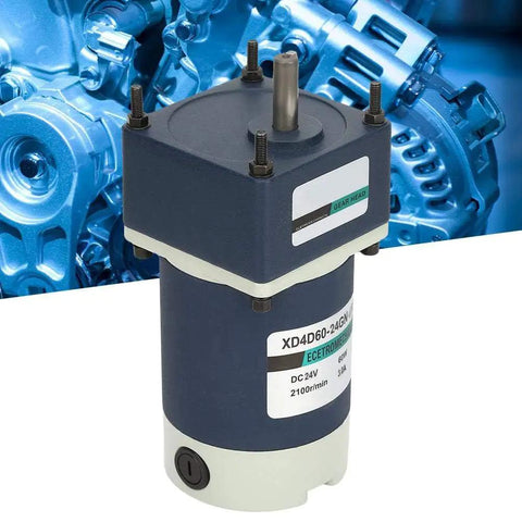 High Power Dc Geared Motor With Hella Robust Metal Gears And Badass Torsion Capability For Effortless Adjustable Speed Control On Pro Grade Builds Reaching Eighty Five Rpm On Twenty Four Volts, showing metal gear design.