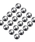 Hella Smooth 8mm Stainless Steel Bearing Balls 25 Piece Set Precision 201 Steel Beads, shiny balls for machinery repair and DIY kits.
