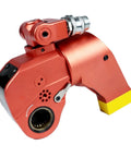 Pro Grade Hydraulic Torque Wrench With Square Drive Built Tough As Nails For Heavy Duty Jobs Top Shelf Alloy Steel close up view